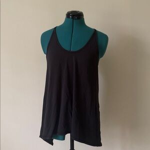 Lululemon | Open Back Tank Top in Black | Size 6?